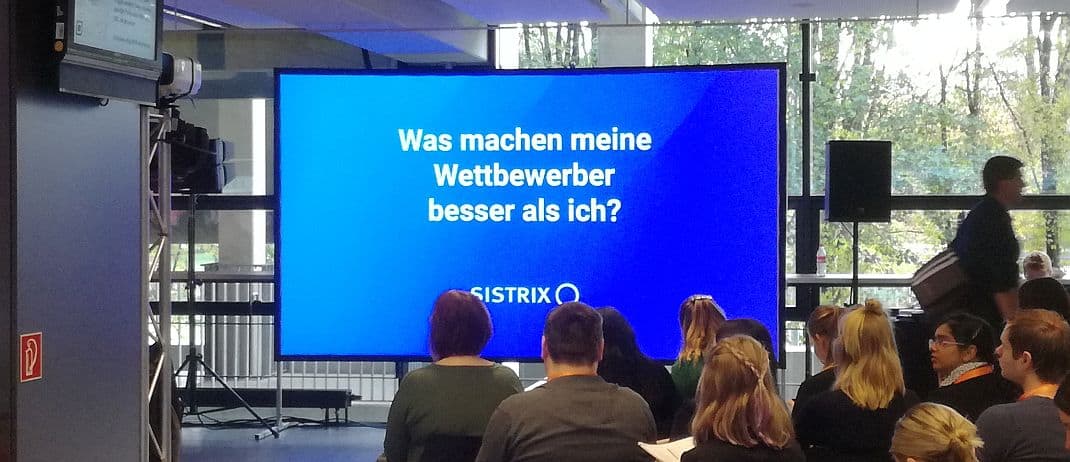 Wettbewerbsbeobachtung im Netz - Vortrag von Johannes Beus auf dem SEO-Day 2019 - SMART LEMON