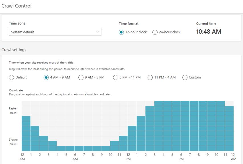 Bing Webmaster Tools Crawl Control Smart Lemon