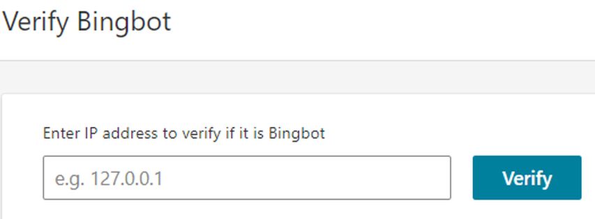 Bing Webmaster Tools Verify Bingbot Smart Lemon
